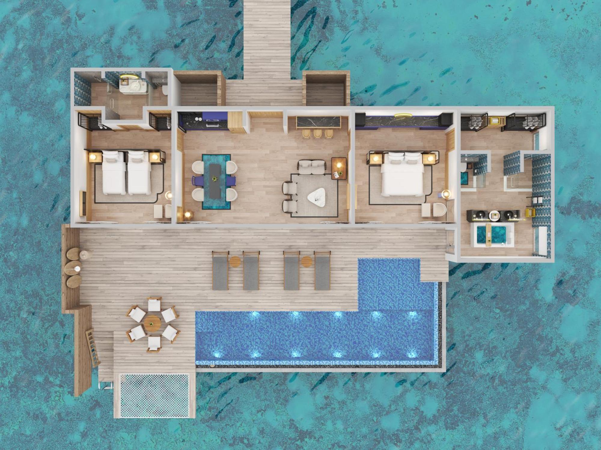 Avani Plus Fares Maldives Resort - 50 Percent Off On Seaplane Transfer For Minimum Stay Of 3 Nights And More For Stays Until 31 October 2025 Kendhoo Pokój zdjęcie